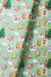 Christmas Wrapping Paper Roll, LCN CLC CARE BEARS CHRISTMAS GREEN - alternate image 1