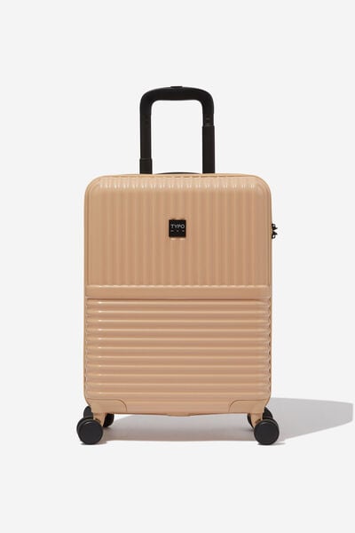 20 Inch Carry On Suitcase, LATTE