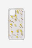 Protective Phone Case Iphone 11 Pro Max, TRAPPED MICRO FLOWERS - alternate image 1