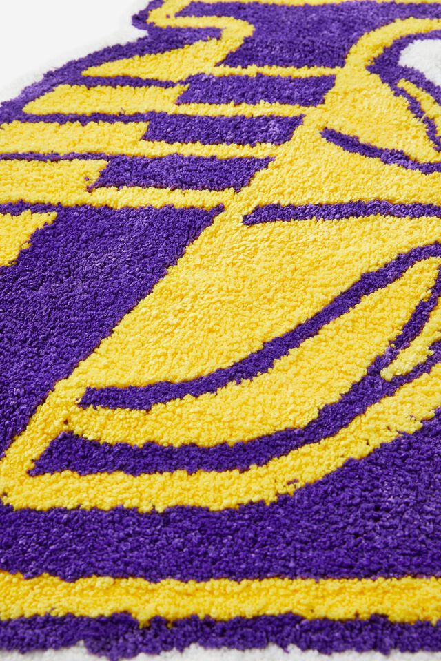 NBA Lakers Floor Rug, LCN NBA LA LAKERS PURPLE