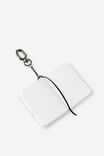 Mini Keyring Sketch Book, CHROME - example image 2