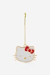 Collab Metal Christmas Ornament, LCN SAN HELLO KITTY - alternate image 1