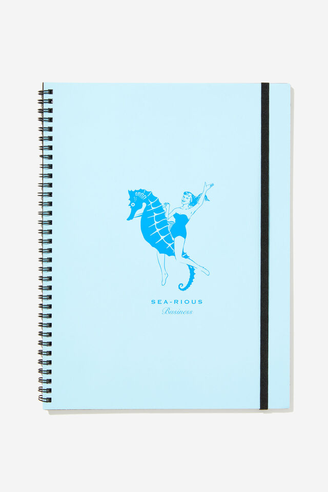 A4 Spinout Notebook, SEA-RIOUS BUSINESS