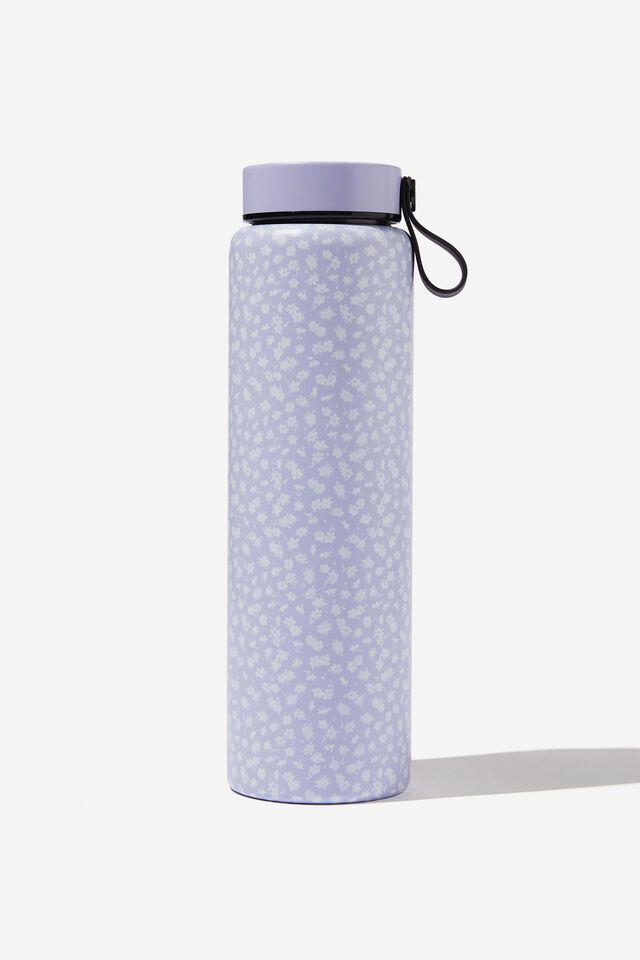 On The Move Metal Drink Bottle 1L, DULCIE DITSY LILAC