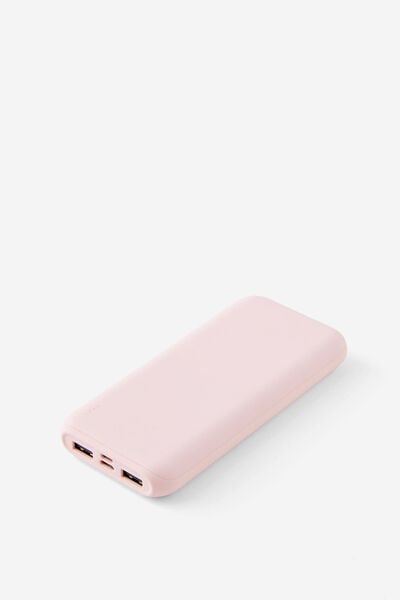 Slimline Power Bank 10000Mah, BALLET BLUSH