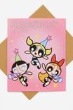 Nice Birthday Card, LCN WB POWERPUFF GIRLS - alternate image 1