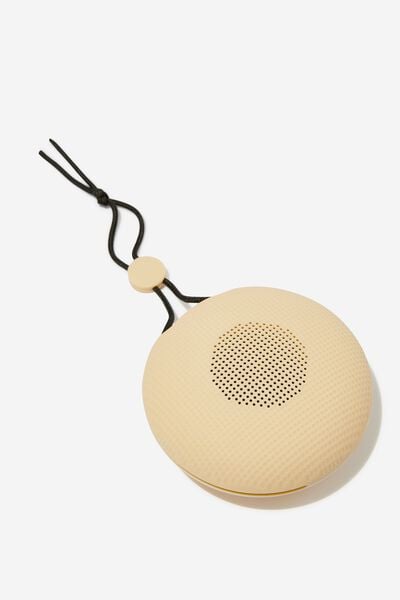 Soundvibe Waterproof Wireless Speaker, LATTE