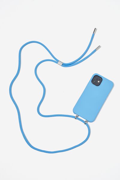 Cross Body Phone Case Iphone 12/ 12 Pro, CORNFLOUR BLUE