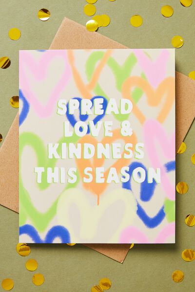 Christmas Card 2022, SPREAD LOVE & KINDNESS