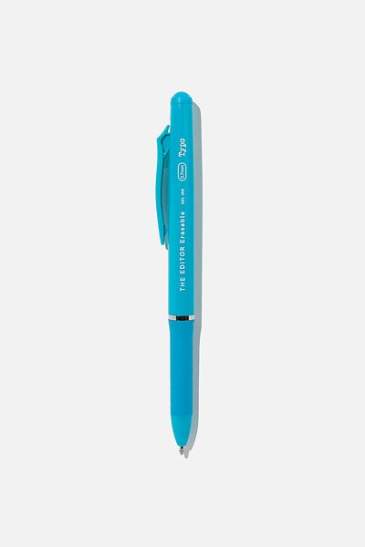 Erasable Gel Pen, AQUA BLUE