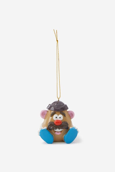 Collab Resin Christmas Ornament, LCN HAS MR POTATO HEAD