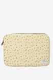Take Me Away 13 Inch Laptop Case, DAISY DITSY / BUTTER - alternate image 1