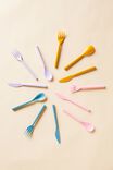 Cutlery Sets, PLASTIC PINK