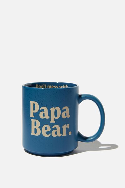 Daily Mug, PAPA BEAR BLUE