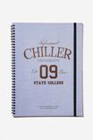 A4 Spinout Notebook, BLUE/BROWN CHILLER UNIVERSITY - alternate image 1