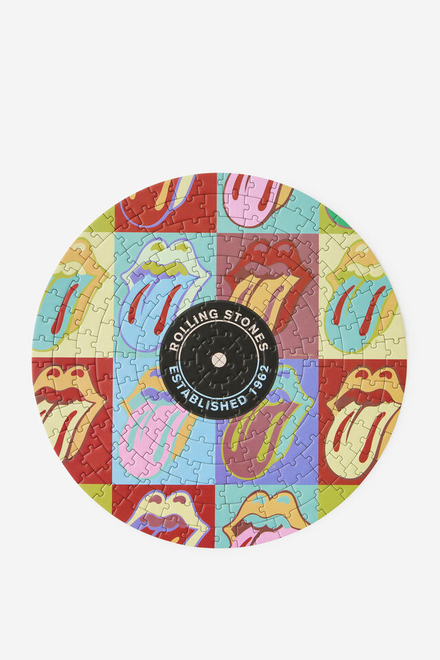Collector 200 Piece Vinyl Jigsaw Puzzle, LCN BRA ROLLING STONES
