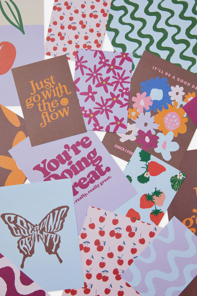 Collage Prints Pack, FASH CHECK QUOTES
