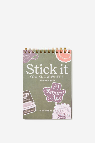 Stick It Sticker Book, YOU TRIED