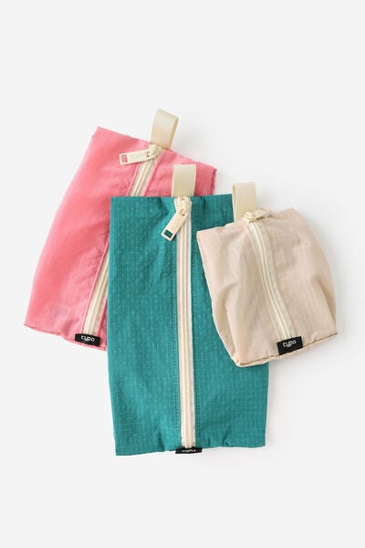 Sorted Pouch Set, MULTI BRIGHT