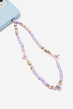 Carried Away Phone Charm Strap, PINK + PURPLE DRAGONFLY - alternate image 2