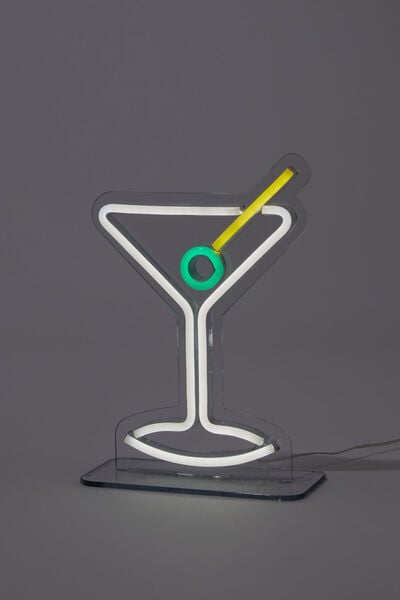 Shaped Desk Lamp, MARTINI GLASS!