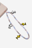 Collab Carried Away Phone Charm Strap, LCN PEA/ SNOOPY WOODSTOCK - alternate image 2
