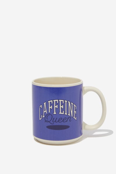 Heat Sensitive Mug, CAFFEINE QUEEN