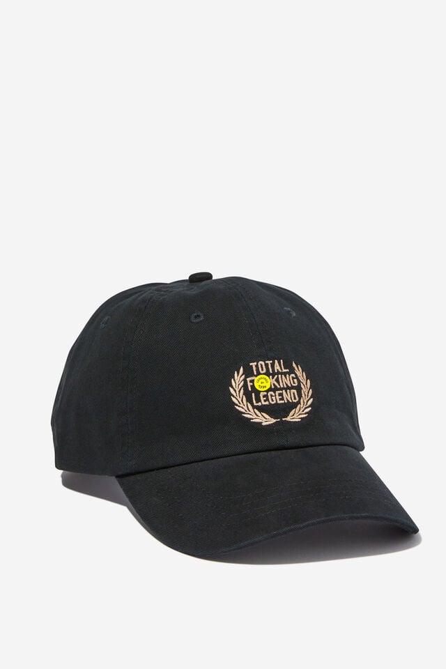 Just Another Dad Cap, TOTAL FUCKING LEGEND BLACK!!