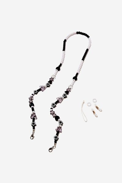 Keep It Together Accessory Chain, BUTTERFLY BLACK