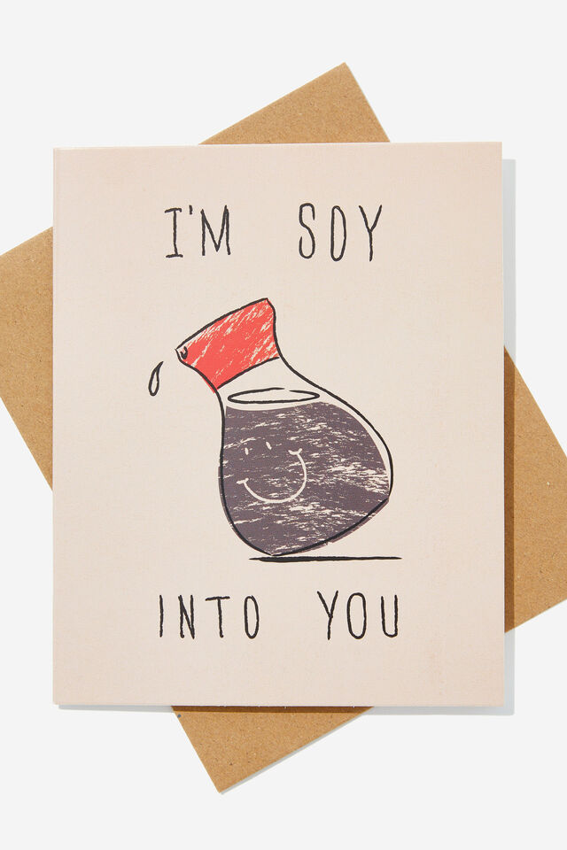 Love Card, I M SOY INTO YOU