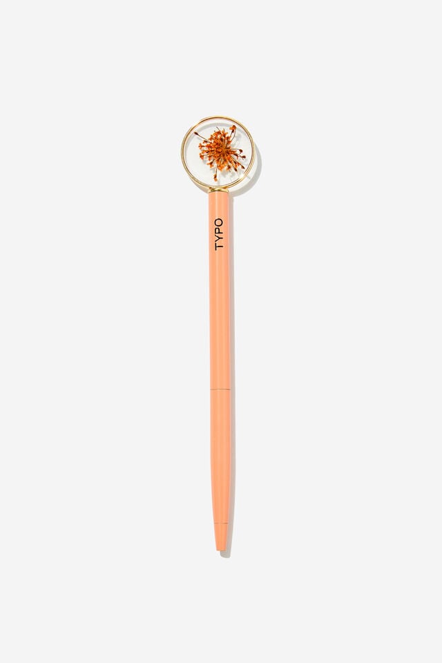 Trapped Flower Pen, APRICOT CRUSH