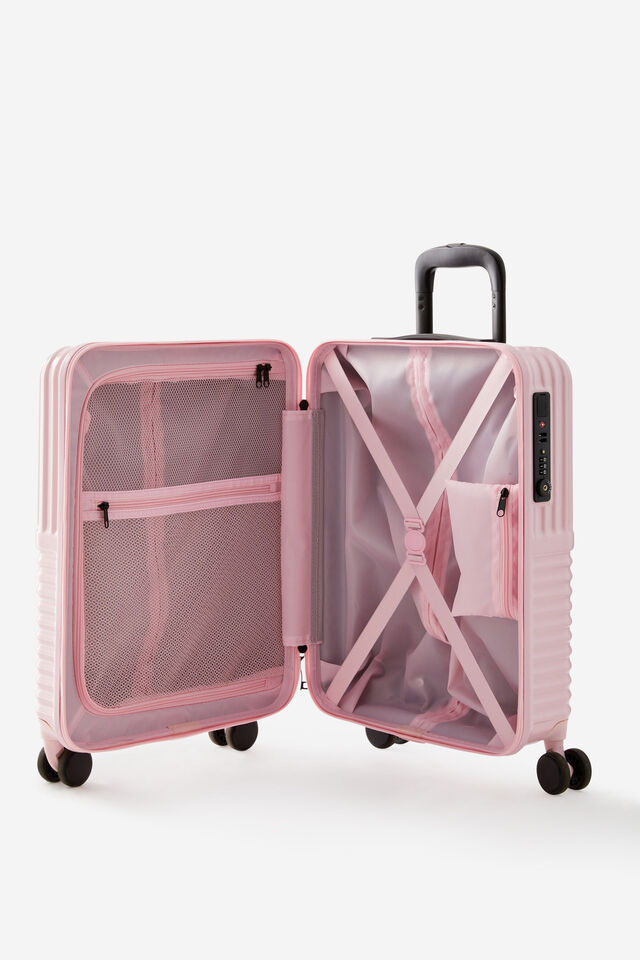 20 Inch Carry On Suitcase, BALLET BLUSH