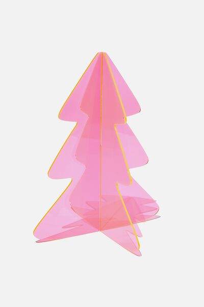 Acrylic Christmas Tree, PEACH