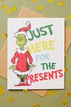 Grinch Christmas Card 2022, LCN HAV THE GRINCH PRESENTS - alternate image 1