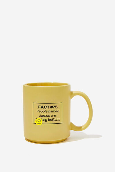 Personalised Dad Mug, PER FATHERS DAY FACT #75