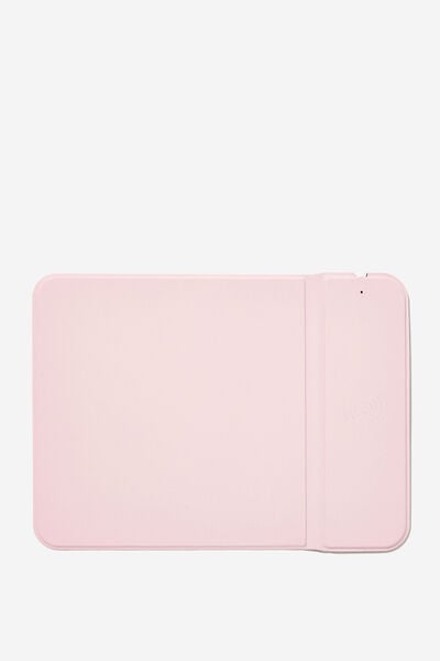Wireless Charging Mouse Pad, BALLET BLUSH