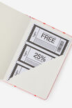Personalised 2027 B6 Weekly On Schedule Diary, STRAWBERRY MILK DITSY CHERRIES - example image 4