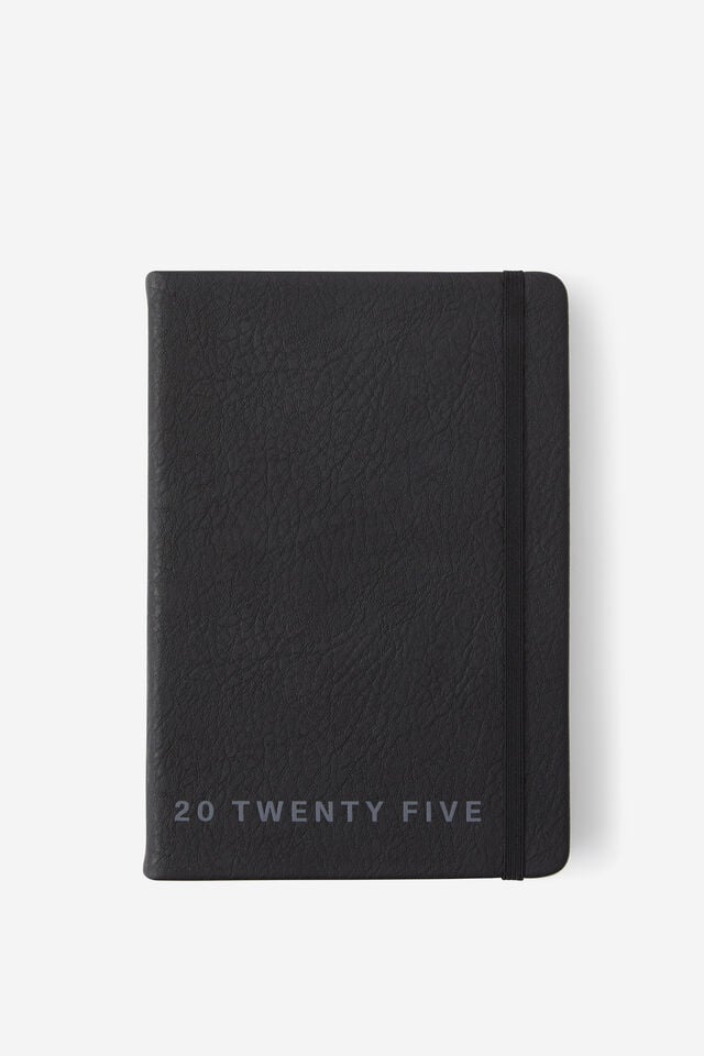 2025 A5 Daily Buffalo Diary, BLACK