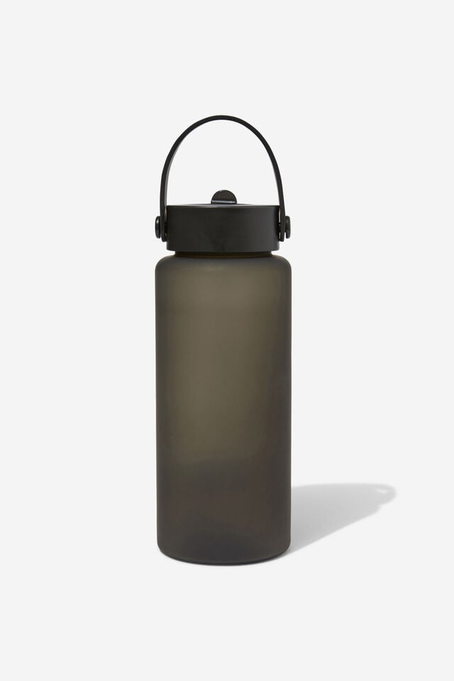 The Big Sipper Drink Bottle, FROSTED BLACK