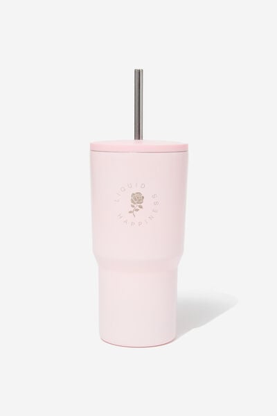 The Traveller Metal Smoothie Cup, LIQUID HAPPINESS