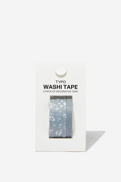Washi Tape 2Pk, SPLIT DITSY / CONCRETE