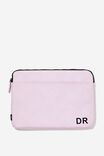 Personalised Core Laptop Cover 13 Inch, PALE LAVENDER - alternate image 1
