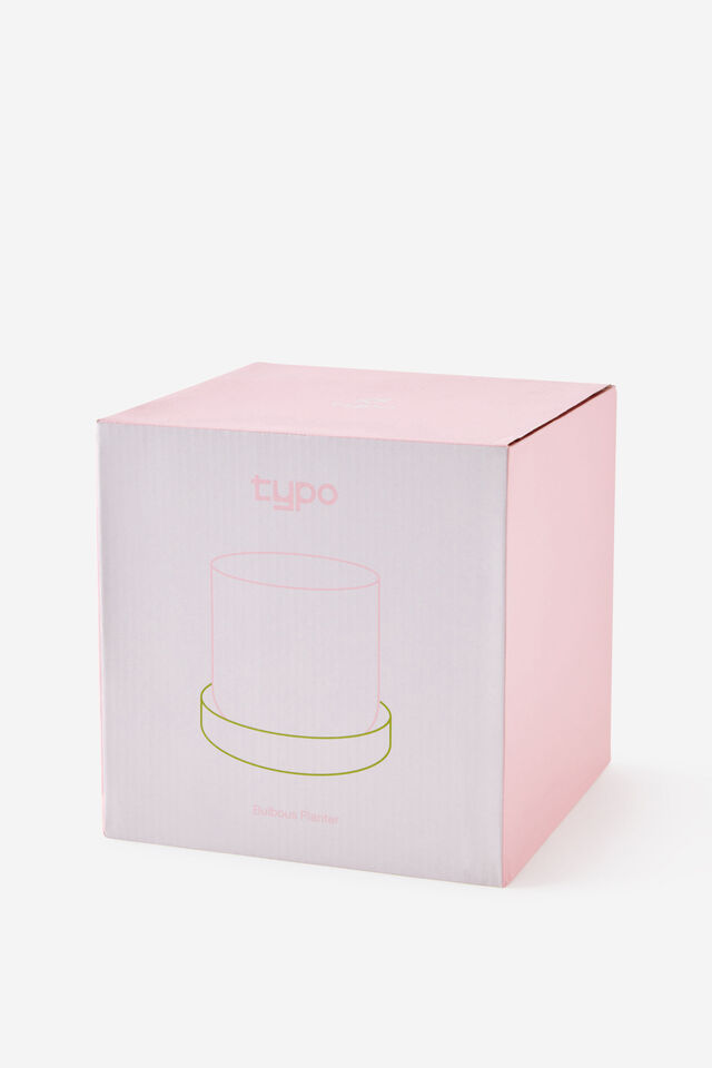 Bulbous Planters, OLIVE MOSS / STRAWBERRY MILK