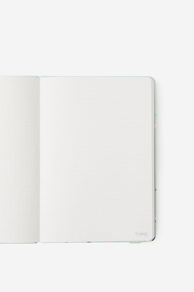 A5 Dot Arlow Journal, WILDFLOWER GREEN