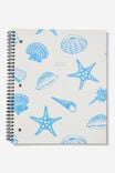College Ruled Campus Notebook, GO WITH THE FLOW COASTAL - alternate image 1