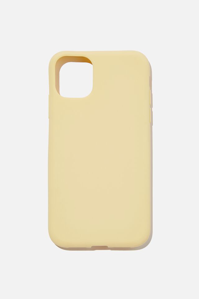 Recycled Phone Case iPhone 11, SOFT BUTTER
