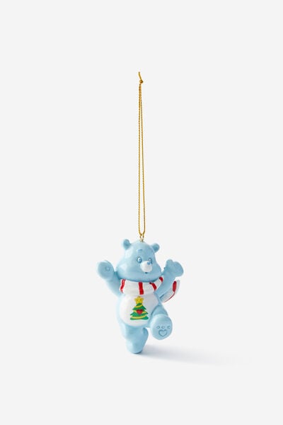 Collab Resin Christmas Ornament, LCN CLC CARE BEARS CHRISTMAS BEAR