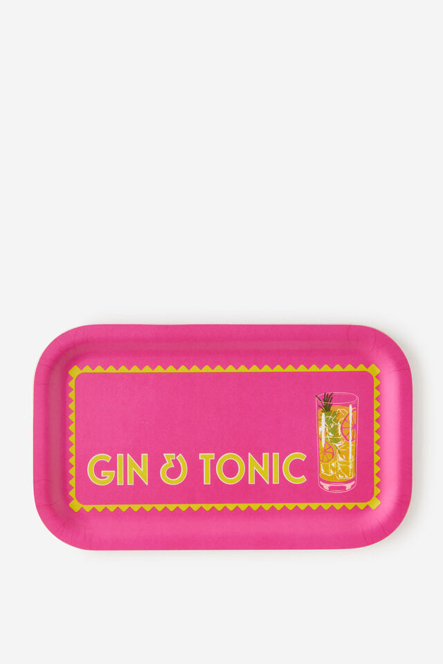 Cocktail Tray, GIN & TONIC