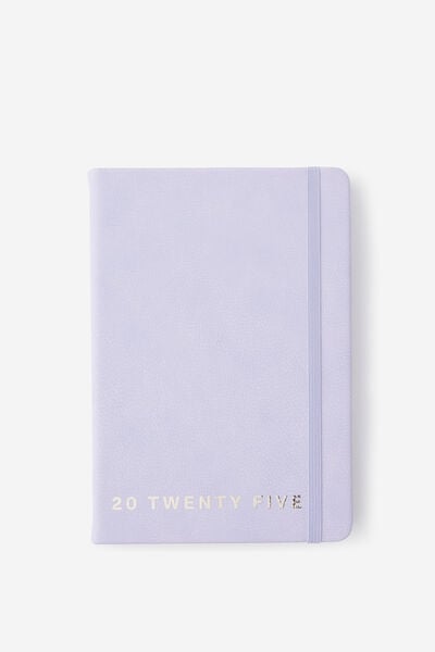 2025 A5 Daily Buffalo Diary, LAVENDER HAZE FOIL