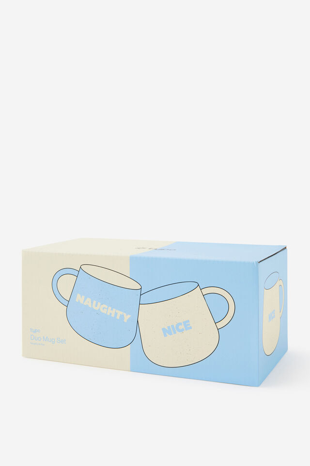 Duo Mug Set, NAUGHTY NICE
